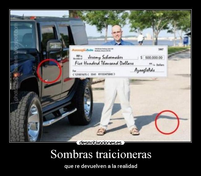 Sombras traicioneras -