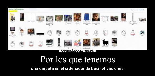 Por los que tenemos - 