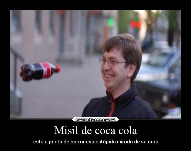 Misil de coca cola -