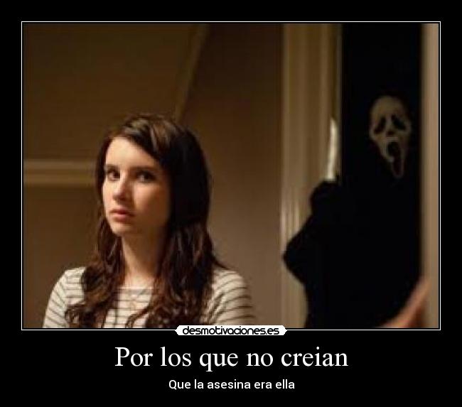 carteles scream desmotivaciones