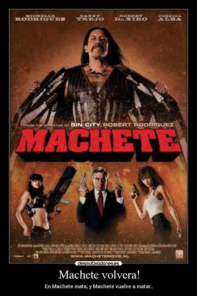 Machete volvera! - 