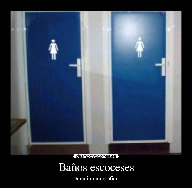 Baños escoceses - Descripción gráfica