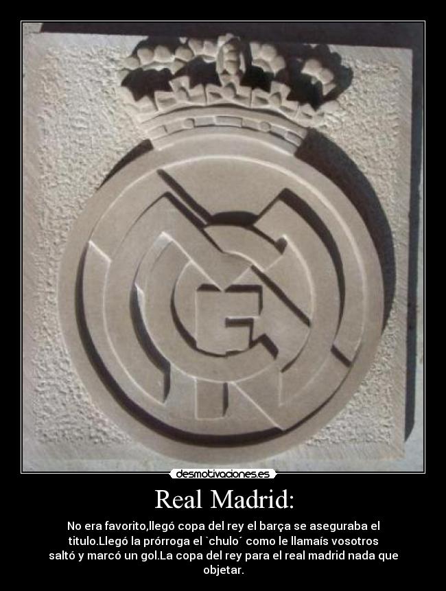 Real Madrid: -