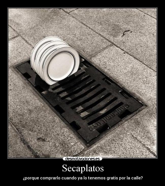 Secaplatos -