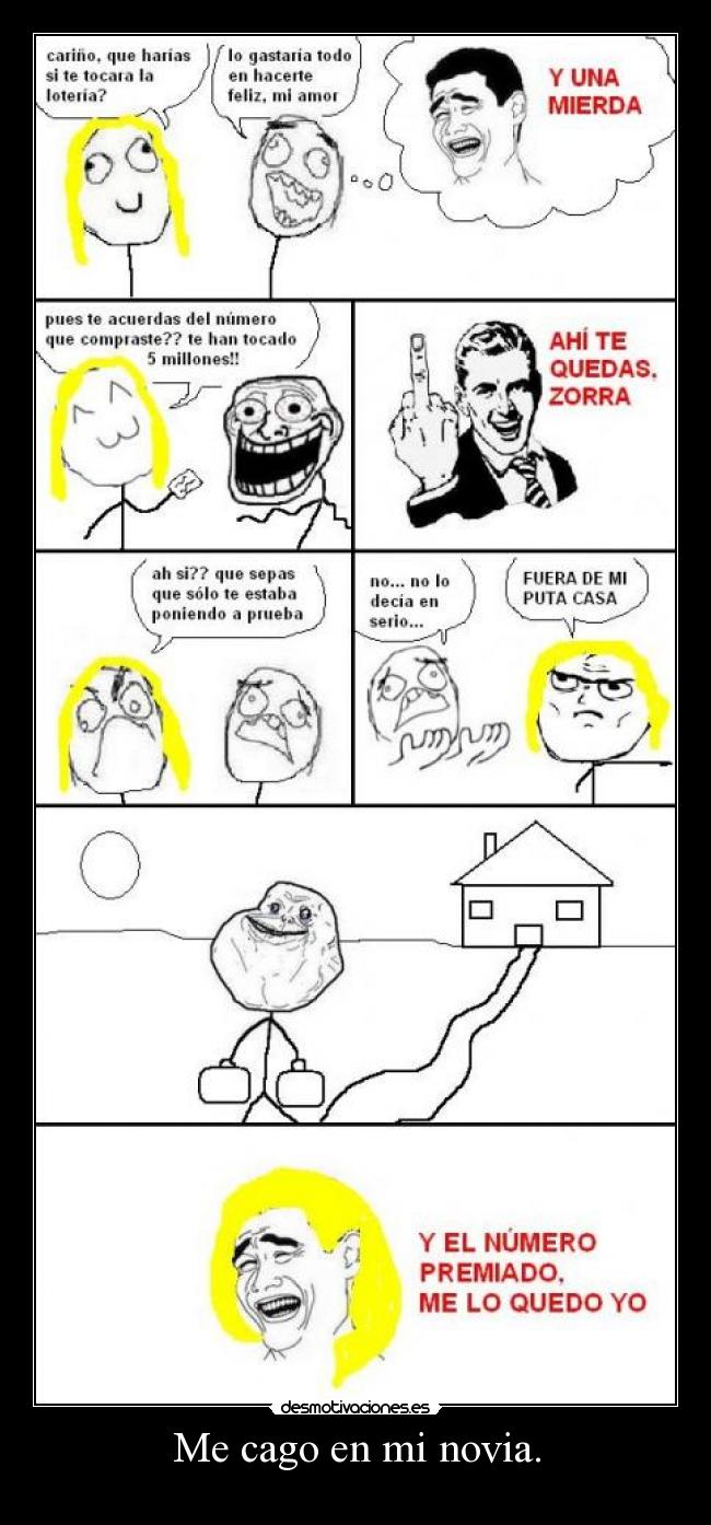 Me cago en mi novia. - 