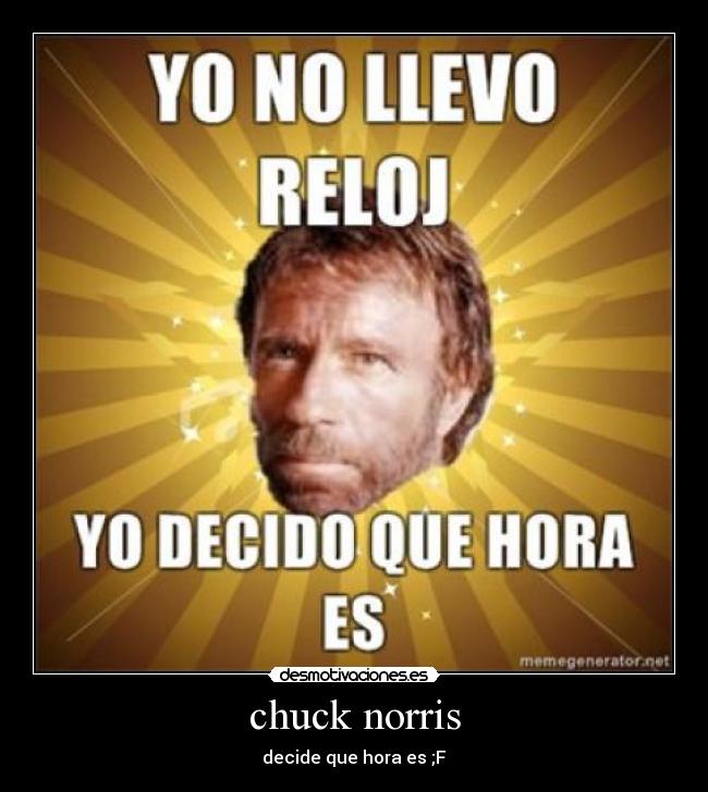 chuck norris -