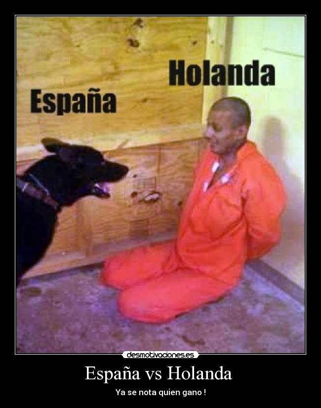 España vs Holanda -