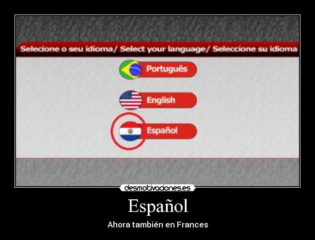 Español - Ahora también en Frances