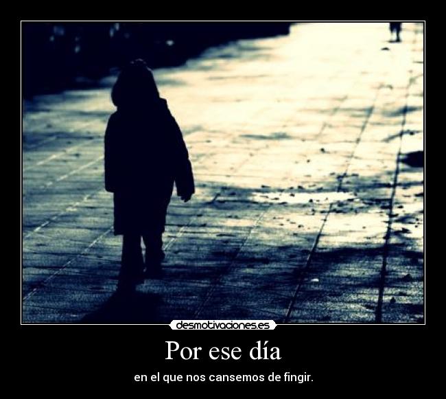 Por ese día -