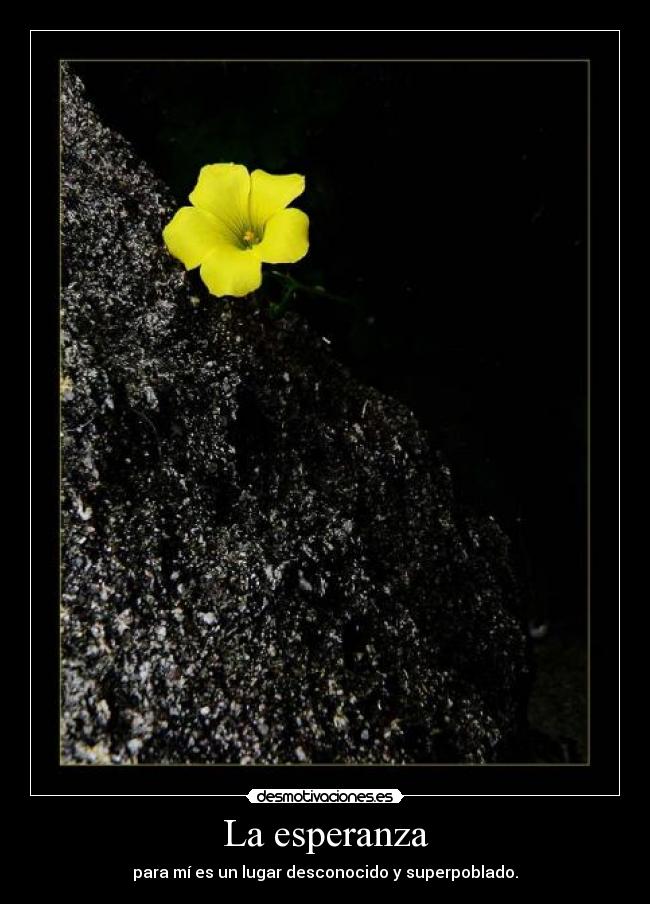 La esperanza -
