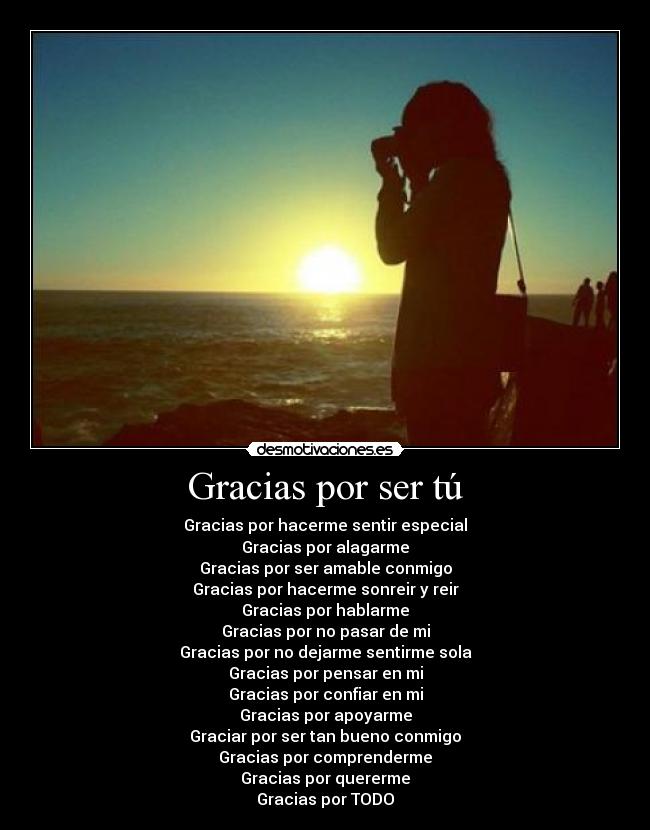 Gracias por ser tú - 