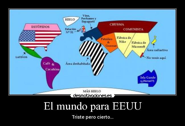 El mundo para EEUU - 