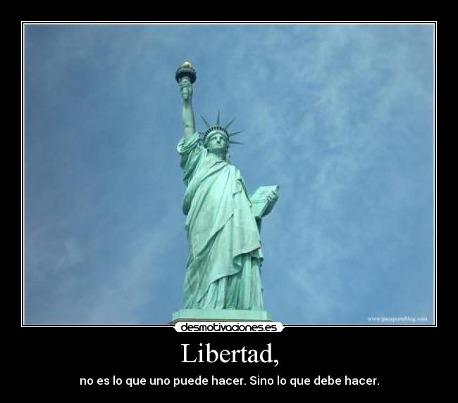 Libertad, -