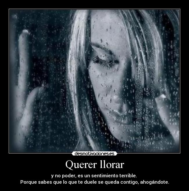 Querer llorar - 