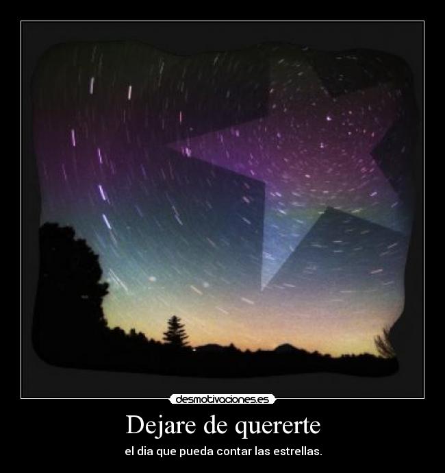 Dejare de quererte - 