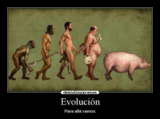 Evolución - Para allá vamos.
