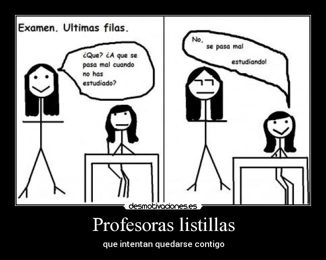 Profesoras listillas - 