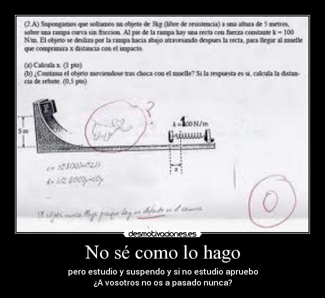 No sé como lo hago - 