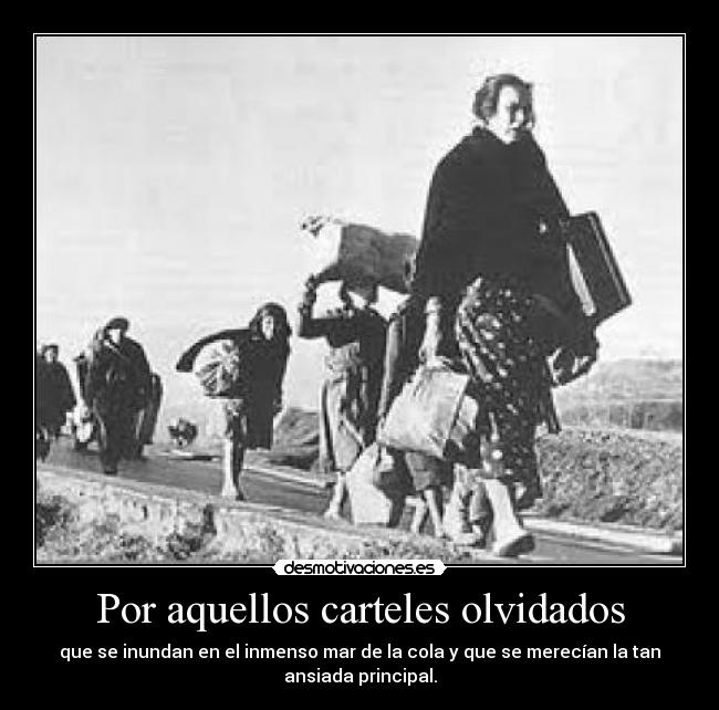 Por aquellos carteles olvidados - 