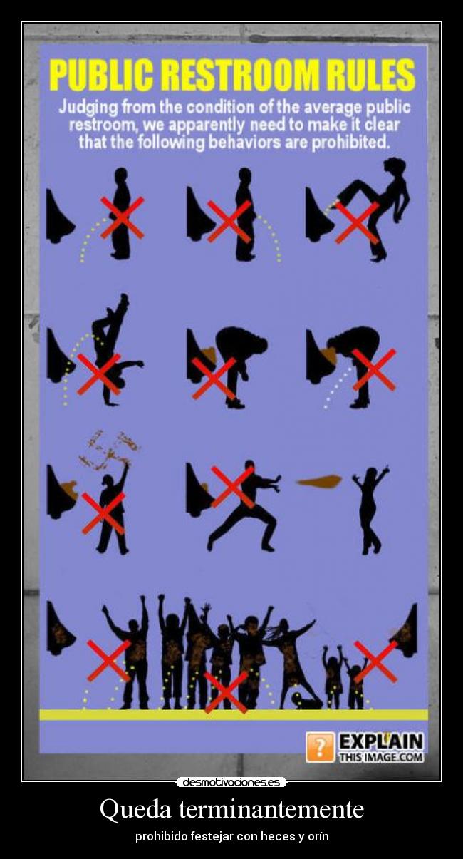 Queda terminantemente - 