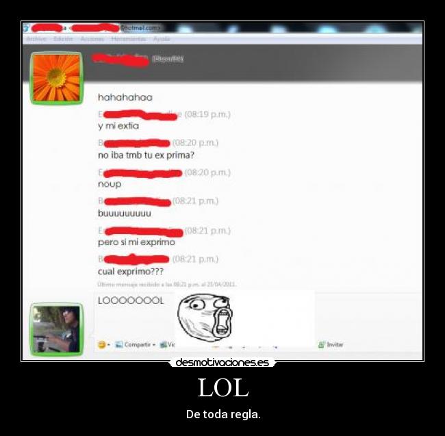 LOL - De toda regla.