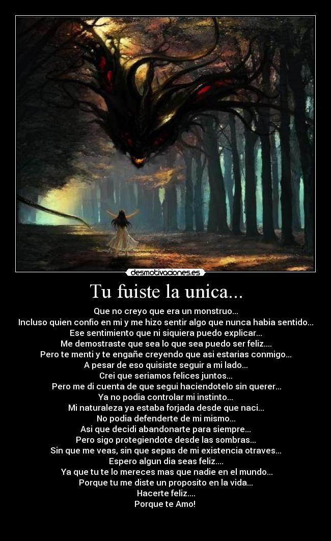 Tu fuiste la unica... - 