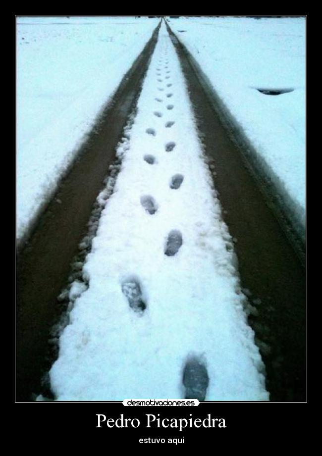Pedro Picapiedra - estuvo aqui