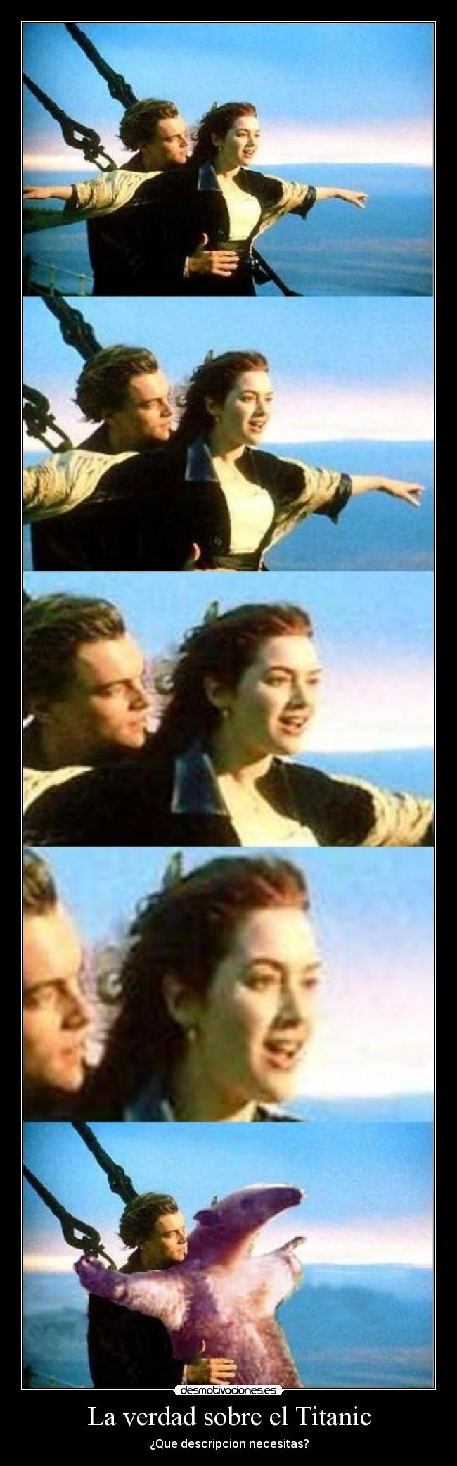 La verdad sobre el Titanic - ¿Que descripcion necesitas?