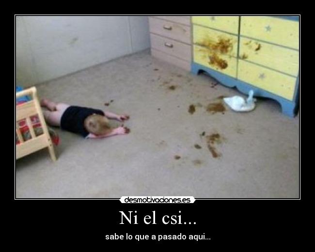 Ni el csi... -