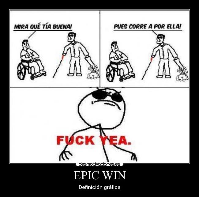 EPIC WIN - Definición gráfica