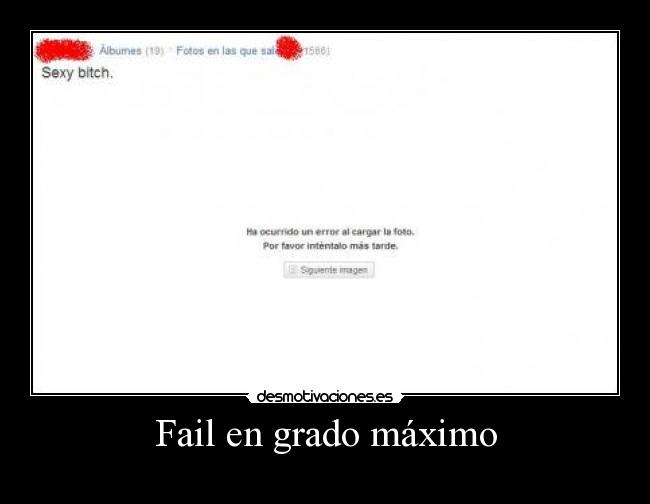 Fail en grado máximo - 