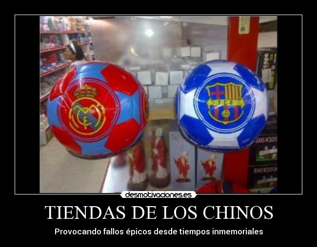 TIENDAS DE LOS CHINOS - 