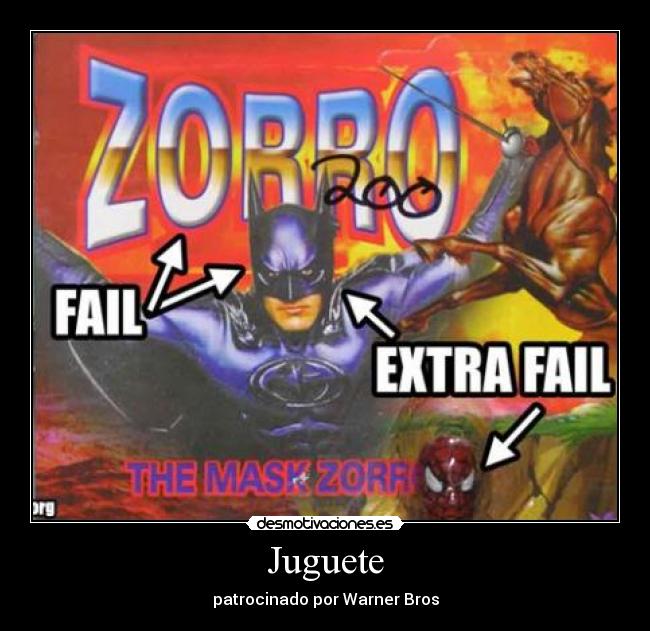 Juguete - patrocinado por Warner Bros