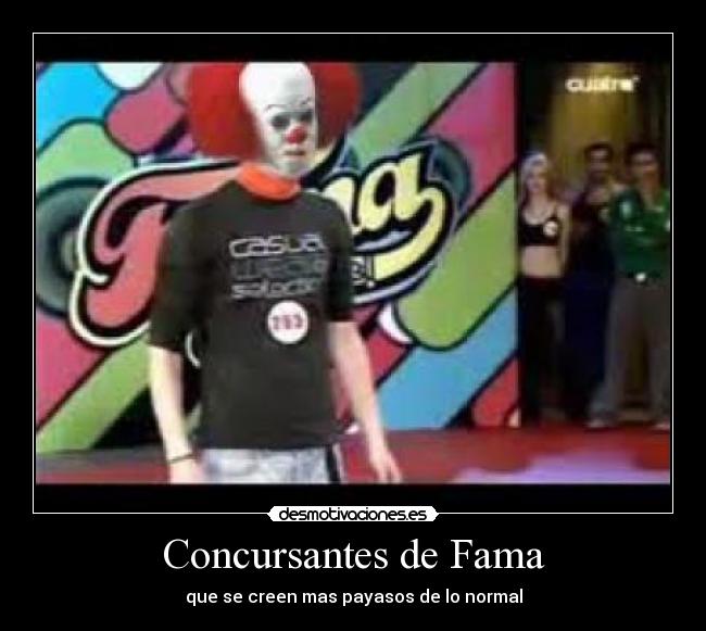 Concursantes de Fama - 