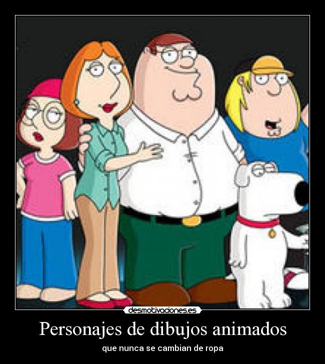 Personajes de dibujos animados -