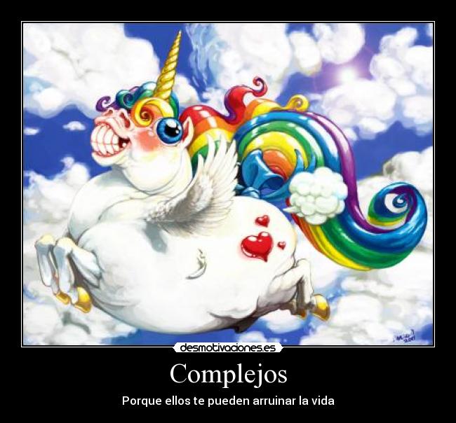 carteles complejos vida arruinar poder puke rainbow desmotivaciones