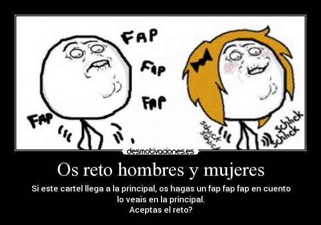 Os reto hombres y mujeres - 