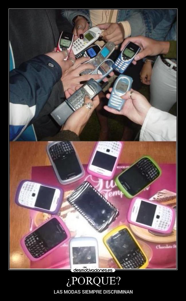 ¿PORQUE? - LAS MODAS SIEMPRE DISCRIMINAN