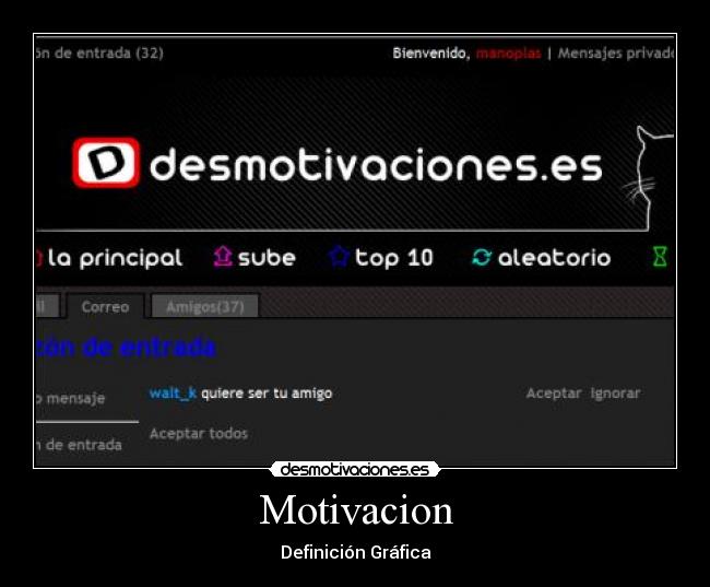 Motivacion - Definición Gráfica