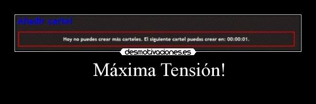 Máxima Tensión! - 