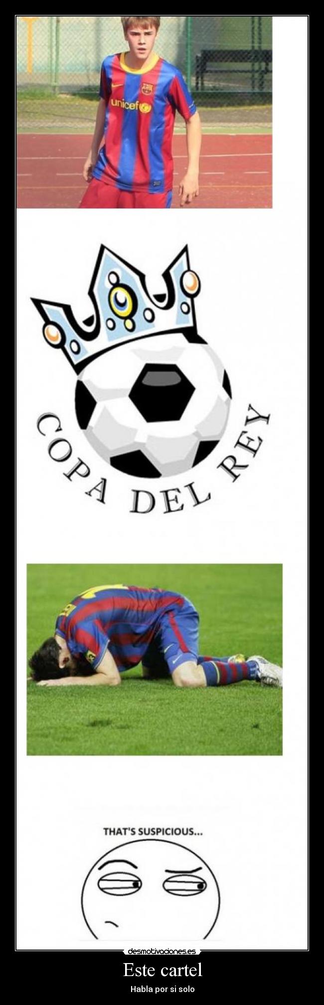 Este cartel - Habla por si solo