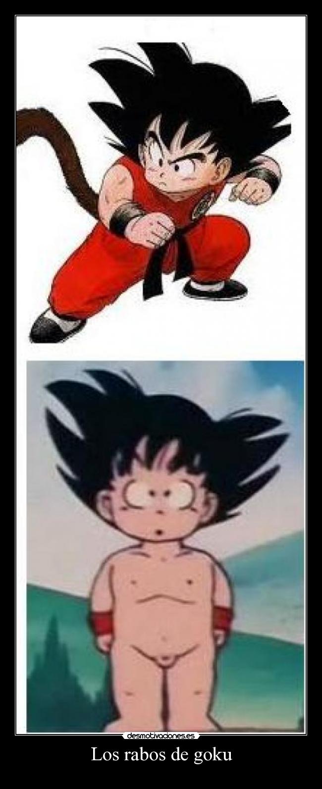 Los rabos de goku -