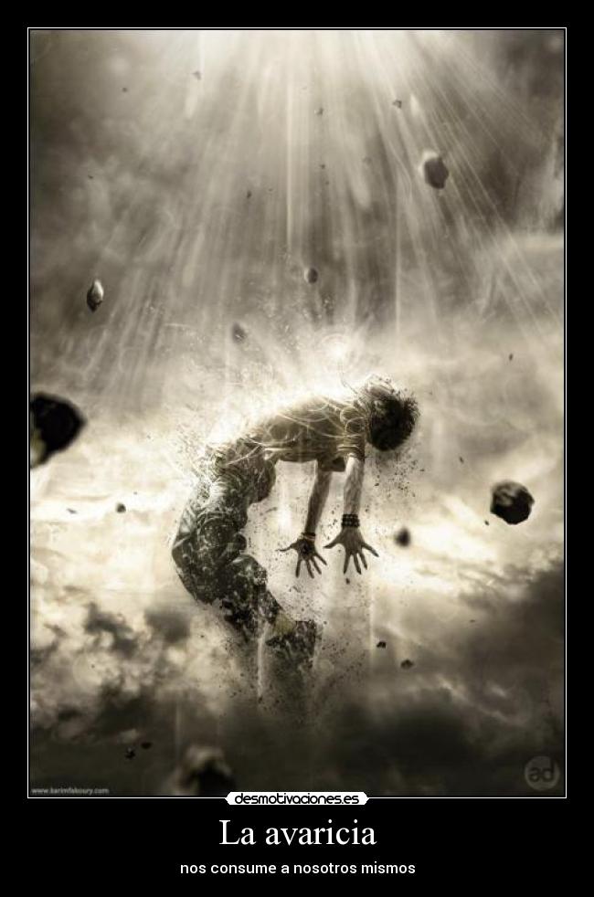 La avaricia -