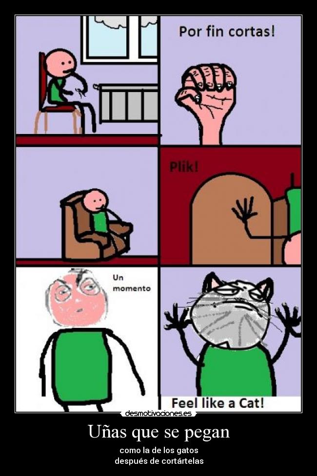 Uñas que se pegan - 