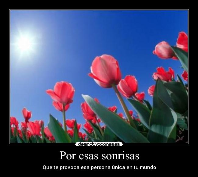 Por esas sonrisas - 