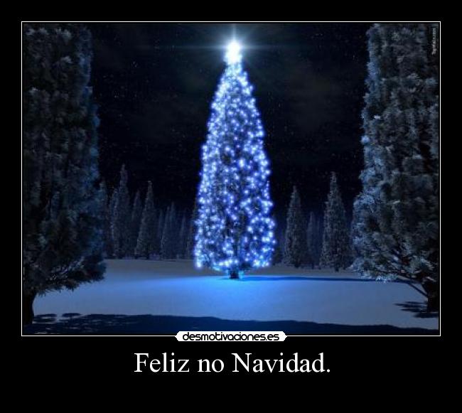 Feliz no Navidad. - 