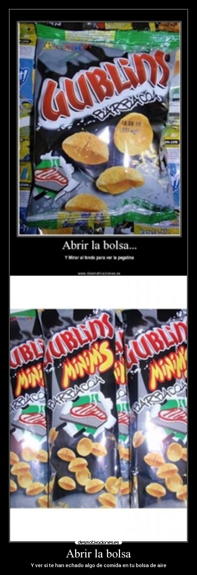 Abrir la bolsa - 