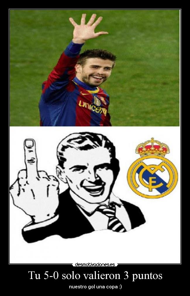 Tu 5-0 solo valieron 3 puntos -