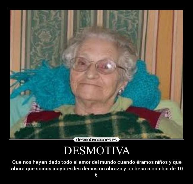 carteles abuelas desmotivaciones