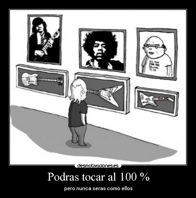 carteles guitar hero nerd jimy jendrix guitarra rock desmotivaciones